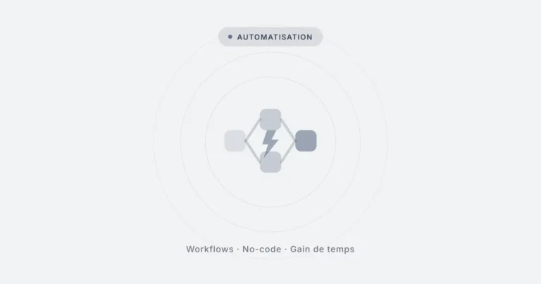 Illustration catégorie automatisation — LV Studio