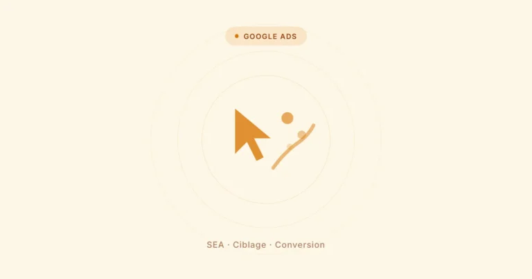 Illustration catégorie Google Ads — LV Studio