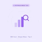 Illustration catégorie référencement SEO local — LV Studio